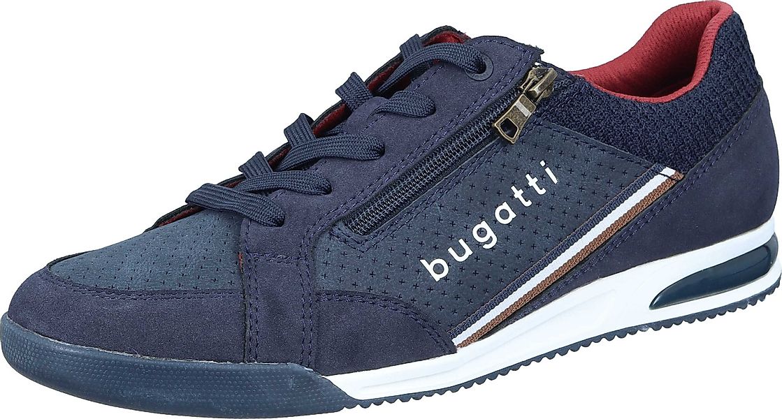 bugatti Schnürer Schnürschuh aus Textil günstig online kaufen