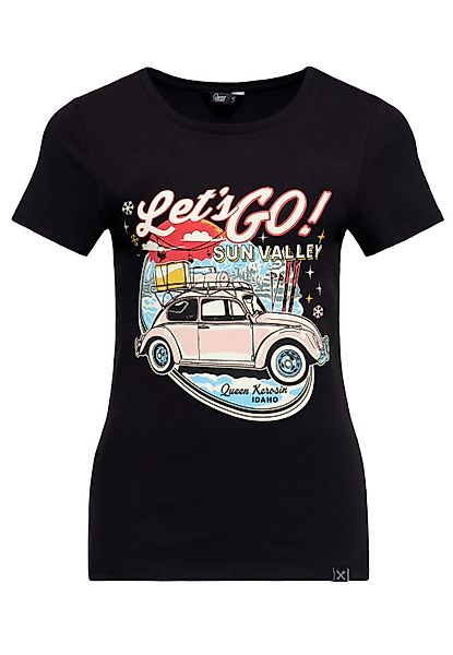 QueenKerosin T-Shirt Sun Valley (1-tlg) mit günstig online kaufen