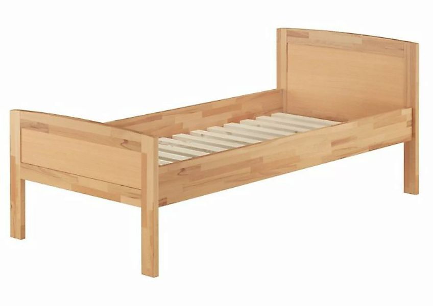 Erst-Holz® Hohes Seniorenbett Buche 90x200 mit Rost natur Gr. 90 x 200 günstig online kaufen
