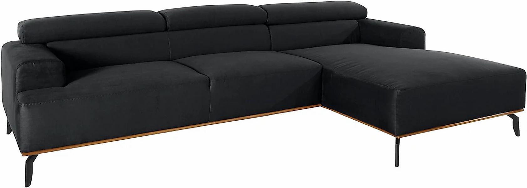 Places of Style Ecksofa "Carlo", Kopfteilverstellung günstig online kaufen