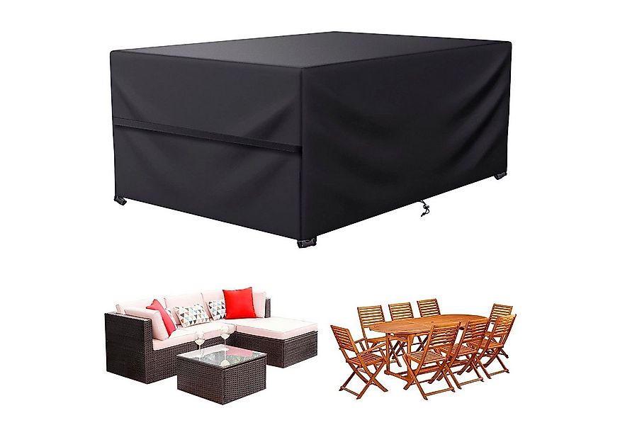Jibenhome Gartenmöbel-Schutzhülle Abdeckung für Gartenmöbel, Wasserdicht, 6 günstig online kaufen