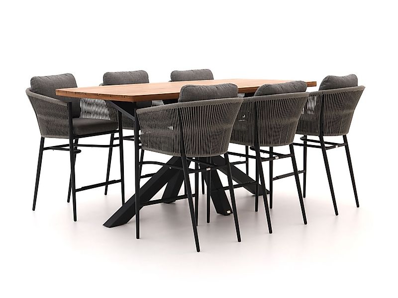 Bellagio Mineo/Induno Dänisch oval 220cm Gartenbar 7-Teilig günstig online kaufen