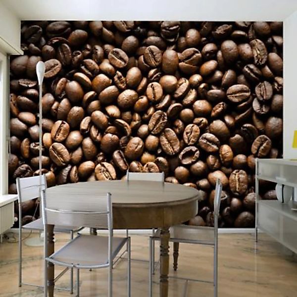 artgeist Fototapete Roasted coffee beans braun Gr. 300 x 231 günstig online kaufen