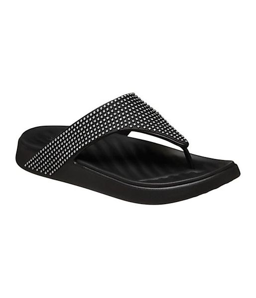 Crocs Zehensandale Getaway Gems Triangle Flip schwarz - Damen Badeschuh günstig online kaufen