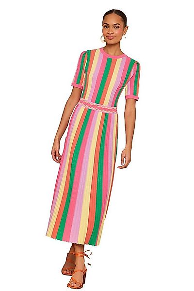 Love & Roses Midikleid Love & Roses kurzärmeliges Strickkleid (1-tlg) günstig online kaufen