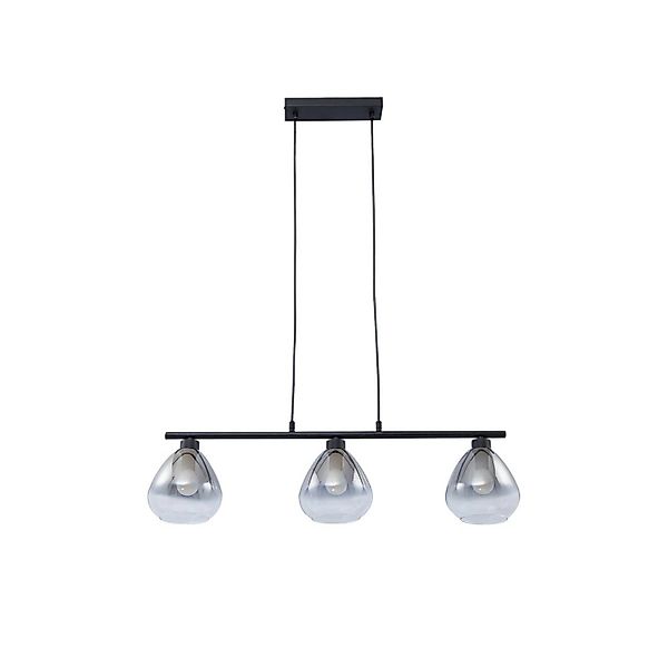 Lindby Pendelleuchte Pendura 10031151 Modern in Alu aus Glas 3-flammig E14 günstig online kaufen