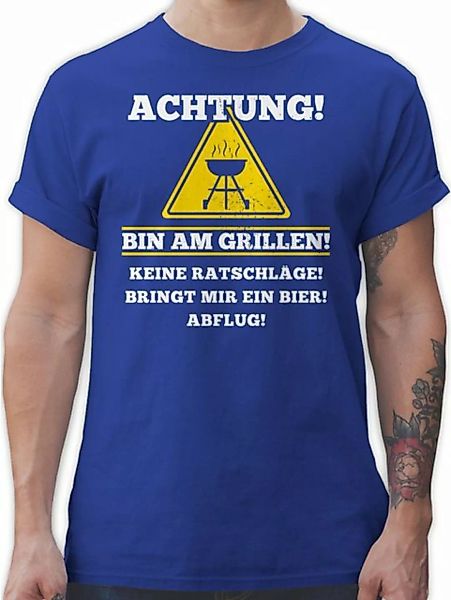 Shirtracer T-Shirt Bin am Grillen Grillzubehör & Grillen Geschenk günstig online kaufen
