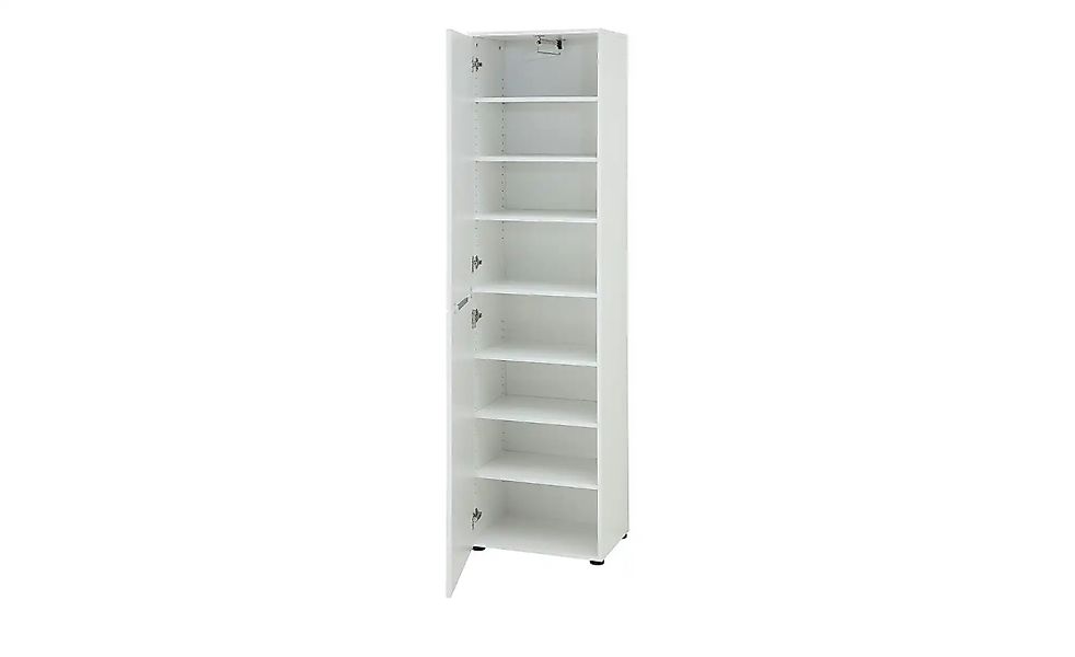 Garderobenschrank  Vitreo Neo ¦ weiß ¦ Maße (cm): B: 53 H: 196 T: 41.0 Schr günstig online kaufen