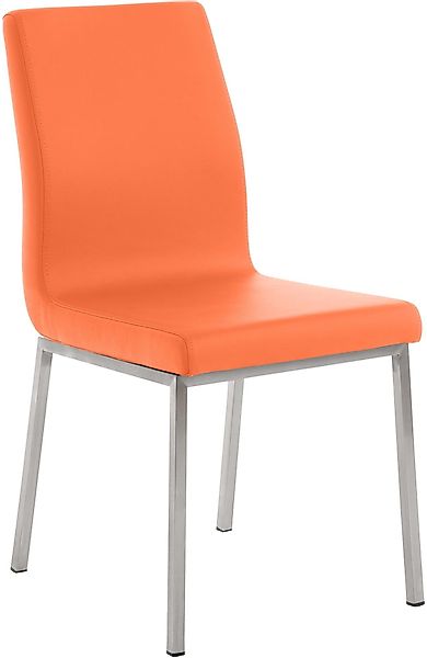 CLP Esszimmerstuhl Colmar, Kunstlederbezug, Gestell aus günstig online kaufen
