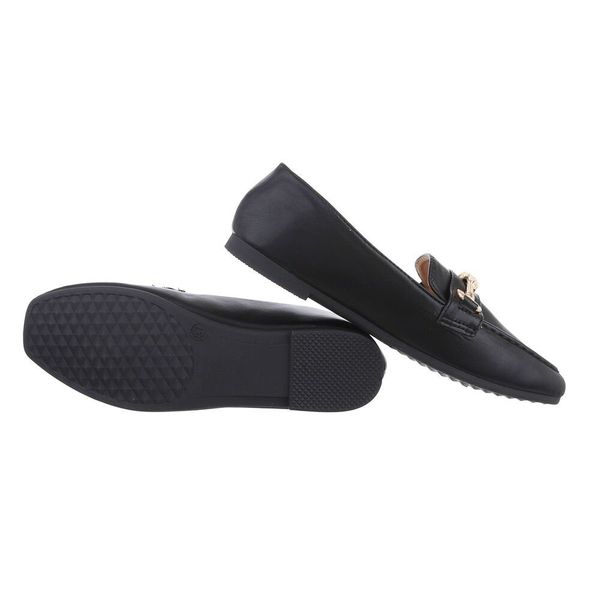 Ital-Design Damen Mokassins Freizeit Slipper Blockabsatz günstig online kaufen