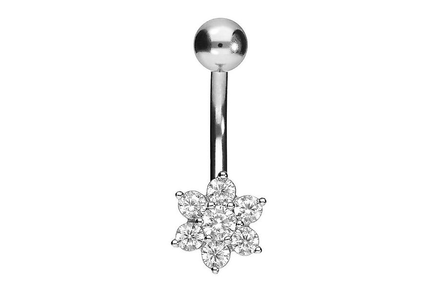 PIERCINGLINE Bauchnabelpiercing Titan Bananabell mit 925er Silber-Design KR günstig online kaufen