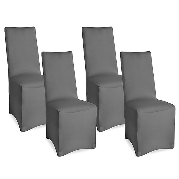 Beautissu Stuhlhusse Leona, 90% Polyester, 10% Elastan, waschbar bei 40°C günstig online kaufen