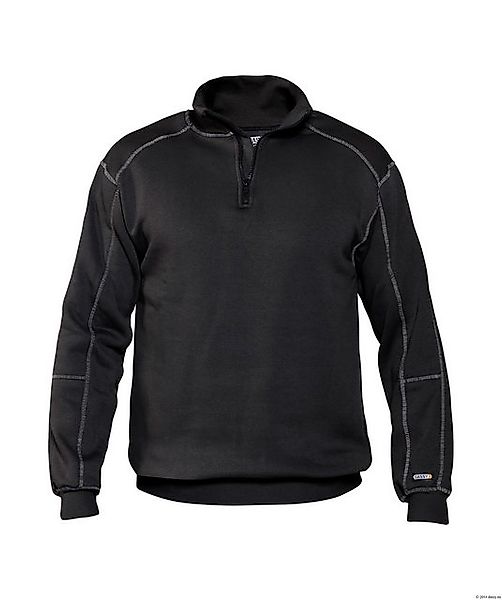 Dassy Sweatshirt Felix mit Reißverschluss und Kinnschutz günstig online kaufen