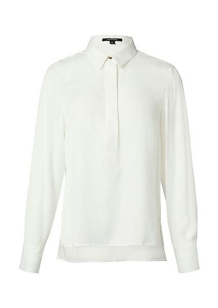 Comma Langarmbluse Elegante Satinbluse mit verdeckter Knopfleiste günstig online kaufen