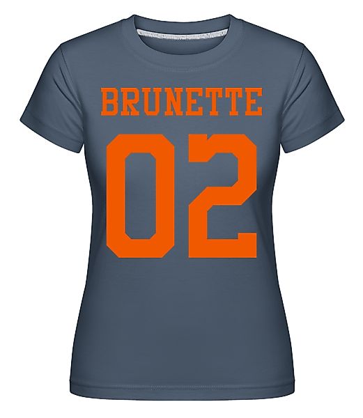 Brunette 02 · Shirtinator Frauen T-Shirt günstig online kaufen