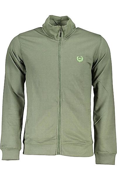 GIAN MARCO VENTURI Sweatshirt Herren-Sweatshirt mit Reißverschluss in Grün günstig online kaufen