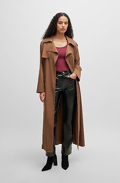 BOSS ORANGE Lederimitathose Tadas Premium Damenmode mit Eingrifftaschne, Gü günstig online kaufen