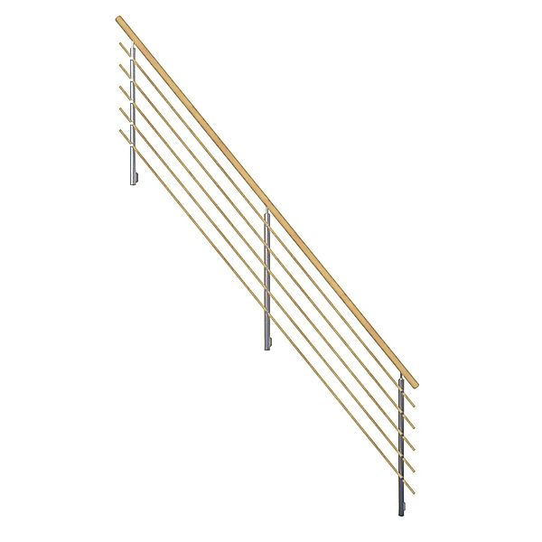 StarWood Design-Geländer-Holzrundstäbe Rundhandlauf Fichte günstig online kaufen