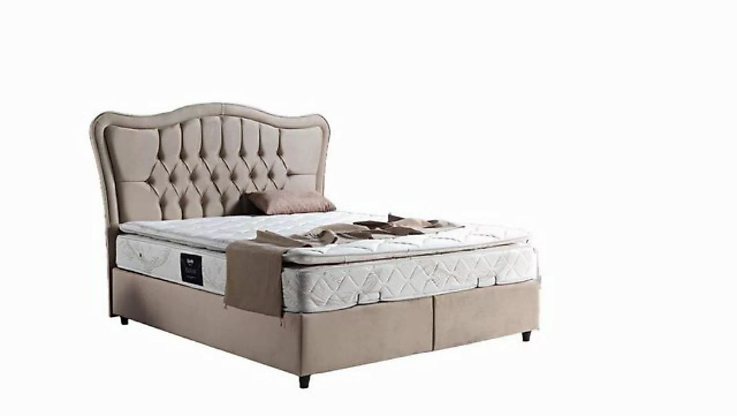 JVmoebel Bett Bett Design Betten Luxus Polster Schlafzimmer Möbel Modern Be günstig online kaufen