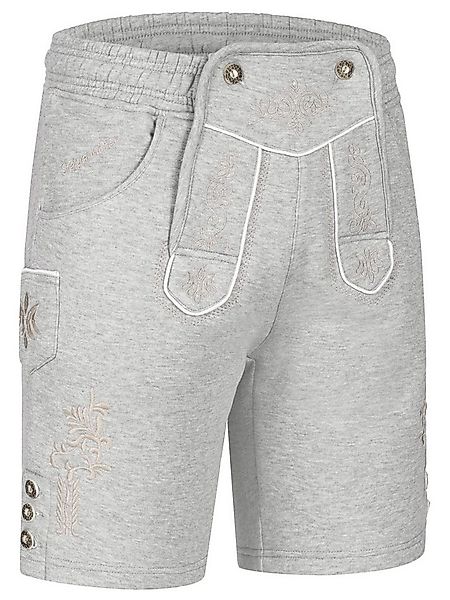 Steigenhöfer Manufaktur Jogginghose "MORITZ" kurze Jogginghose im Lederhose günstig online kaufen