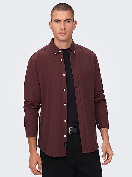 ONLY & SONS Langarmhemd ONSNIKOLA LS günstig online kaufen