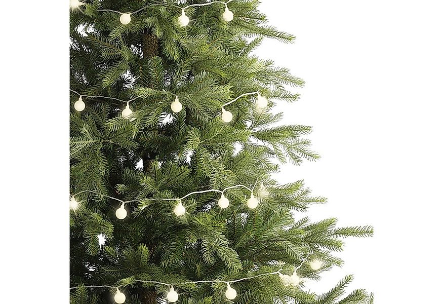 MARELIDA LED-Lichterkette Berry Cherry 60 weiße XL Kugeln 8 Funkt. 9m Außen günstig online kaufen