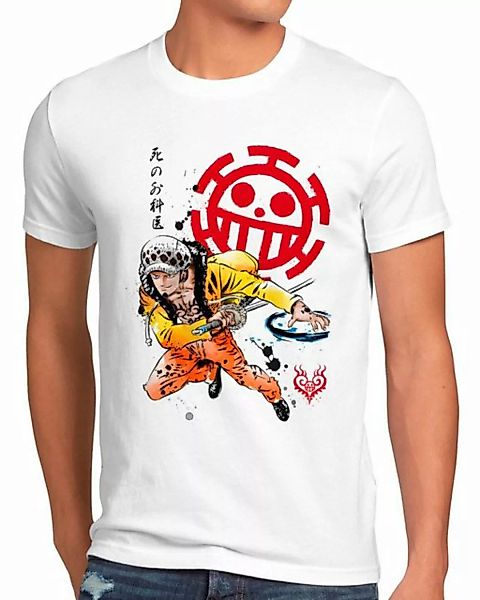 style3 Print-Shirt Herren T-Shirt Blade Master japan anime luffy manga one günstig online kaufen