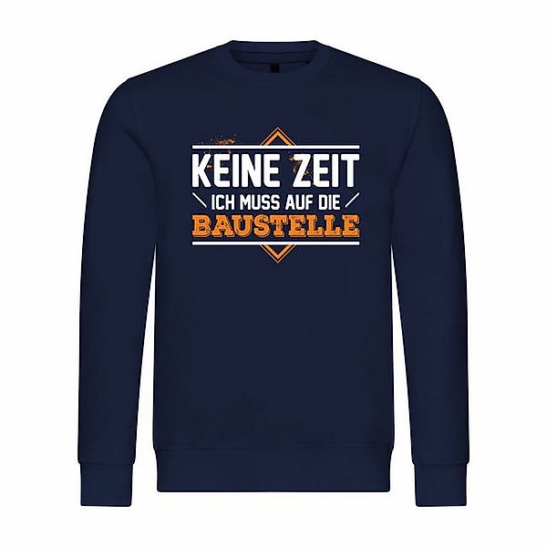 deinshirt Rundhalspullover Herren Pullover Keine Zeit günstig online kaufen