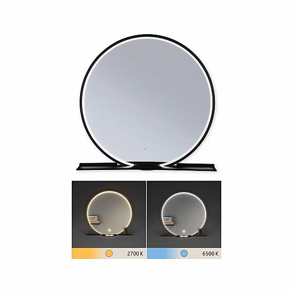 Paulmann Miro LED-Wandspiegel CCT Ø50cm Framelight günstig online kaufen