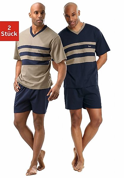 le jogger® Pyjama (Packung, 4 tlg., günstig online kaufen