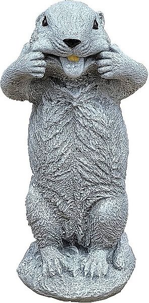 Stone and Style Gartenfigur Steinfigur Murmeltier " Max " günstig online kaufen