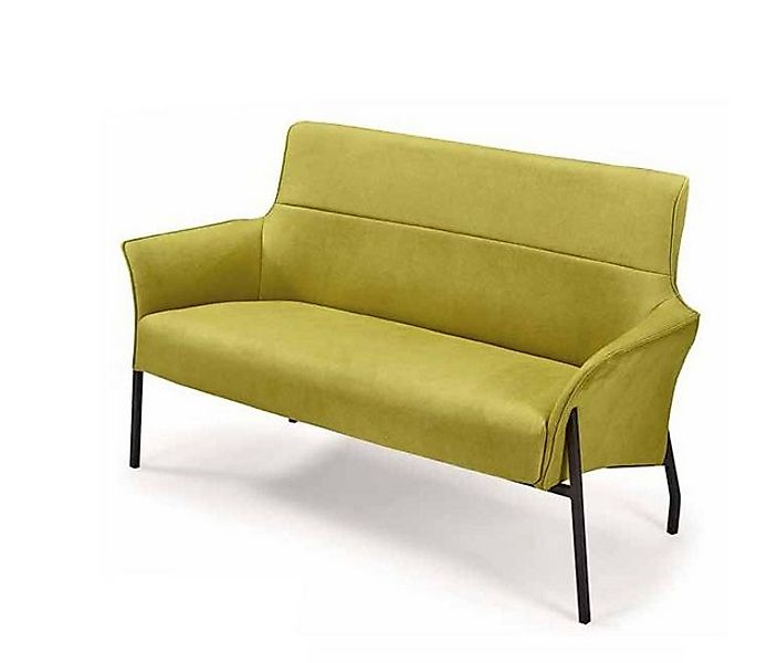 JVmoebel 2-Sitzer Wohnzimmer 2-Sitzer Sofa Leder Luxus Holz Modernes Design günstig online kaufen