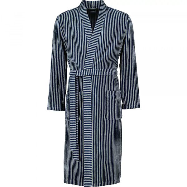 Cawö Herren Bademantel Kimono 4854 - Farbe: blau-field - 14 - XL günstig online kaufen