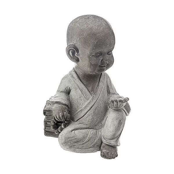 Deko-figur Atmosphera Buddha Kind Grau Magnesium (38,5 X 28,5 X 21,5 Cm) günstig online kaufen