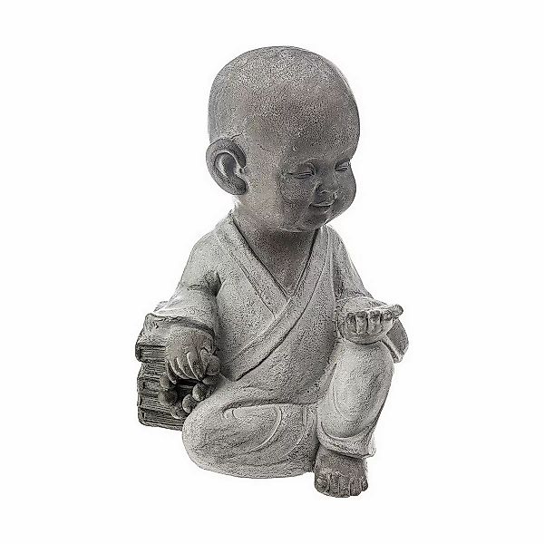 Deko-figur Atmosphera Buddha Kind Grau Magnesium (38,5 X 28,5 X 21,5 Cm) günstig online kaufen