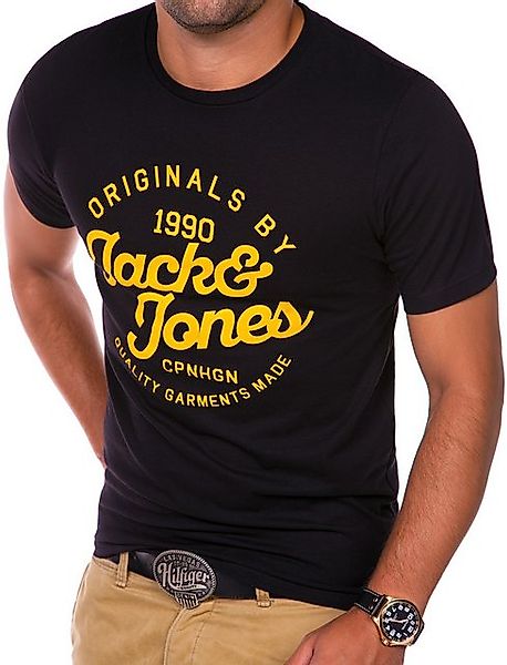 Jack & Jones T-Shirt JJJORMIXTEE Herren mit Print O-Neck günstig online kaufen