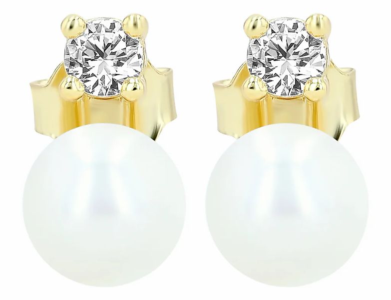 Adelia´s Paar Ohrhänger "Damen Ohrringe – Ohrstecker aus 925 Silber mit Süß günstig online kaufen