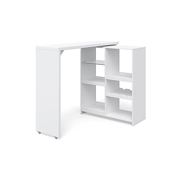 Vicco Bartisch Vega, Weiß, 138 x günstig online kaufen
