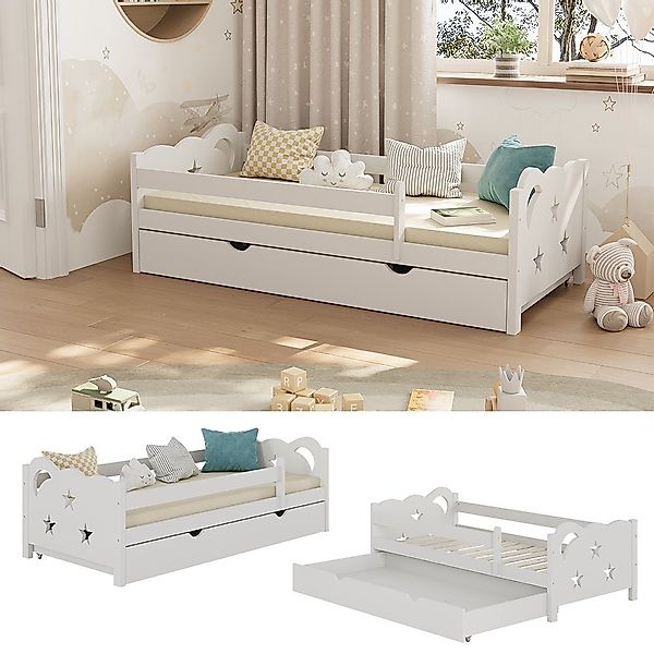 VitaliSpa® Kinderbett Jessica, Weiß/Weiß, 80x160 cm günstig online kaufen