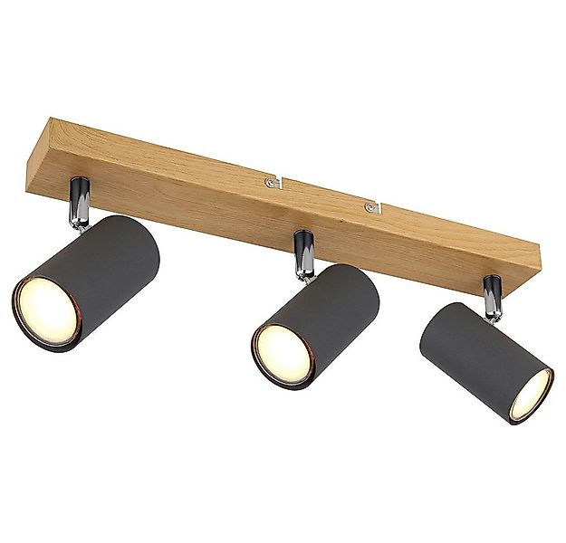 GLOBO LIGHTING Deckenleuchte, Leuchtmittel nicht inklusive, Deckenlampe 3 S günstig online kaufen