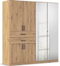 rauch Drehtürenschrank "Maika" mit Spiegel, 2 Schubladen, in verschiedenen günstig online kaufen