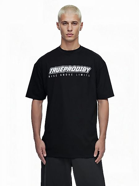 trueprodigy Oversize-Shirt Toni Logoprint Rundhals dicker günstig online kaufen