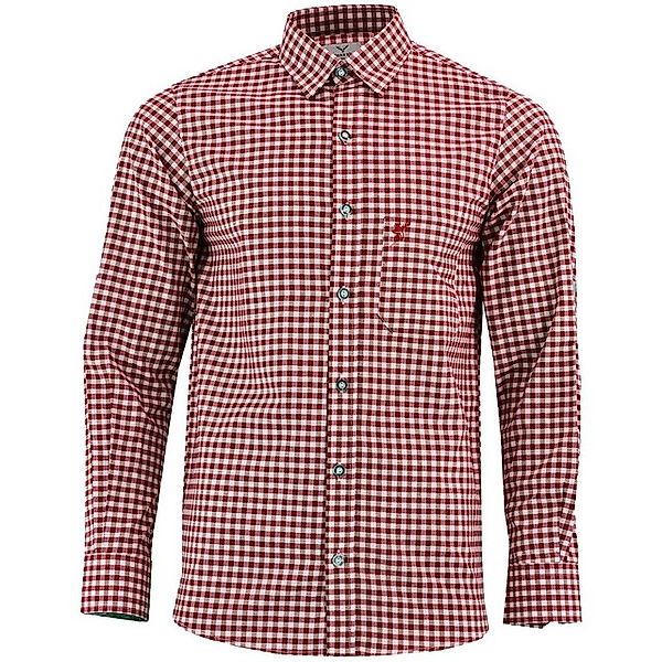 German Wear Trachtenhemd GW1202 Bayerisches Trachtenhemd Trachtenmode Beere günstig online kaufen