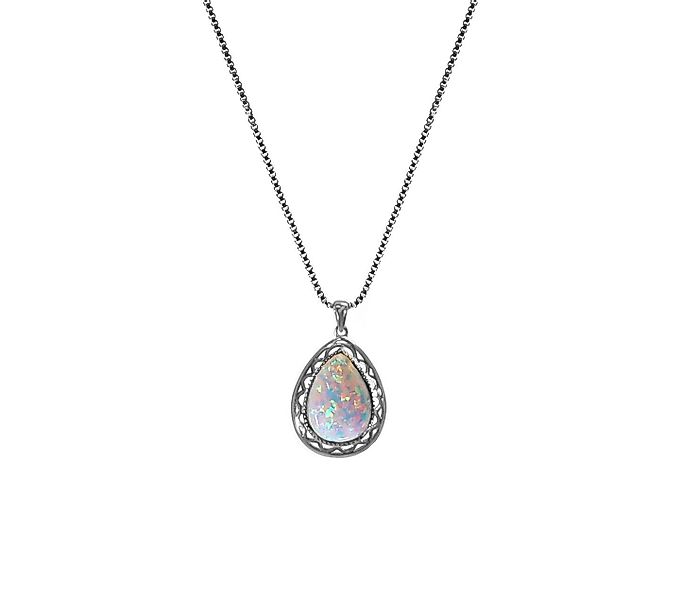 Edellis Kette mit Anhänger Weißer, Blauer günstig online kaufen