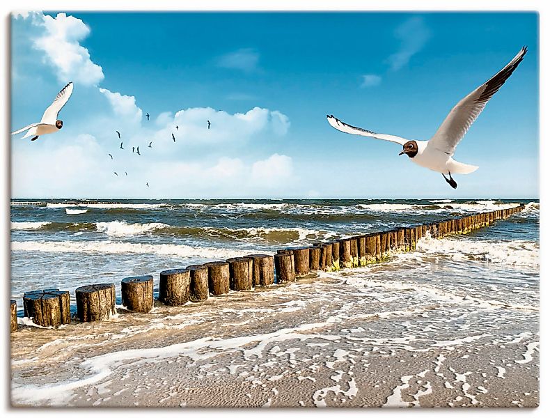 Artland Wandbild "Ostsee" Gewässer 1 Stk. tlg. als Leinwandbild, Poster, Wa günstig online kaufen