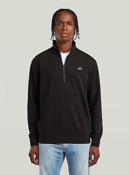 G-STAR Longpullover "Half Zip Sweatshirt Label Badge" günstig online kaufen