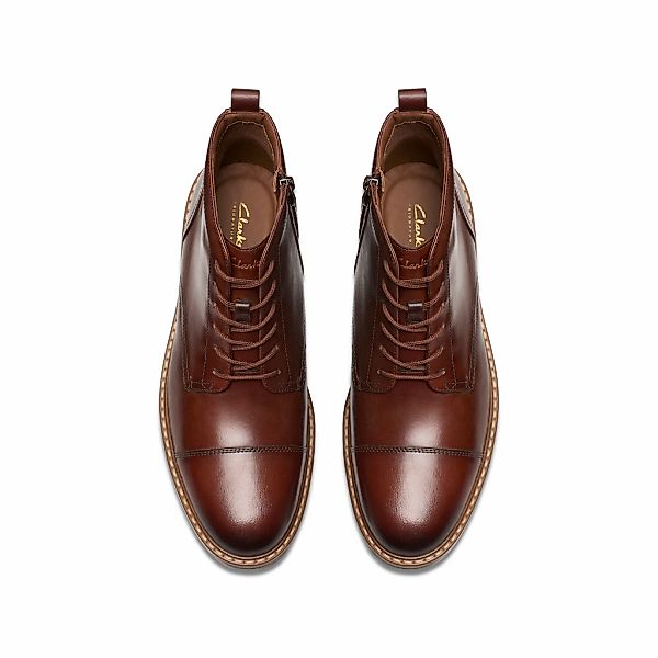 Clarks Schnürstiefelette "Clarks Stiefelette Leder" günstig online kaufen