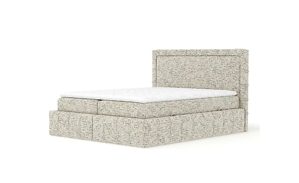 Boxspringbett mit Stauraum   ¦ beige ¦ Maße (cm): B: 167 H: 123 Betten > Ko günstig online kaufen