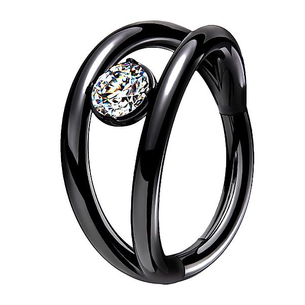 Taffstyle Nasenpiercing Doppel Ring Septum Piercing günstig online kaufen