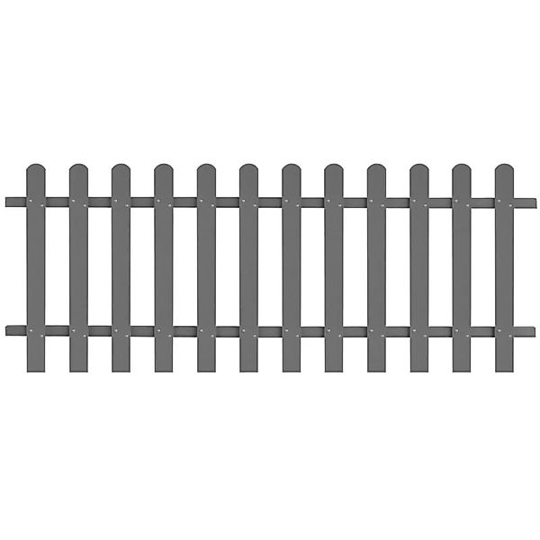 vidaXL Lattenzaun WPC 200x80 cm 42819 günstig online kaufen